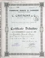 Fabbriche Riunite di Carrozze Ferrari, Milano - 1911