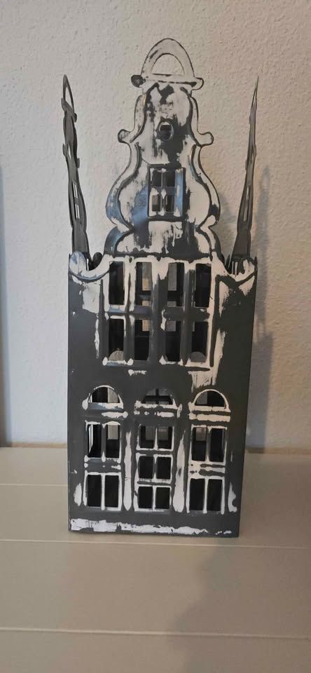Tutte le decorazioni: Neu Metal Dekohaus 6 stück am Lager Versand Möglich – Nuovo (secondo la descrizione) da Weggis venduto da bdrm48 5