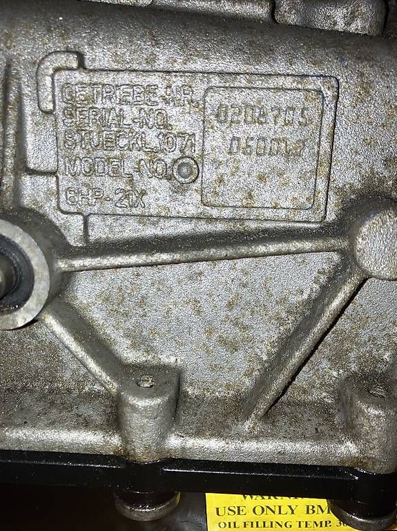 Tutti pezzi di ricambio auto: BMW Automat / Getriebe  – Usato da Horgen venduto da hurusuku51 4
