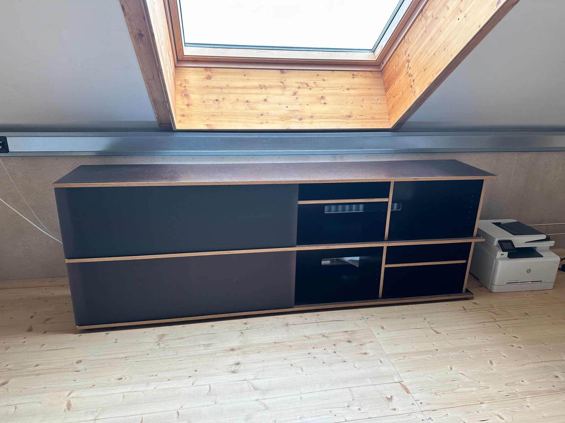Cassettiere: Sideboard Multiplex, Dunkelbraun/Schwarz – Usato da Winterthur venduto da angeles18 6