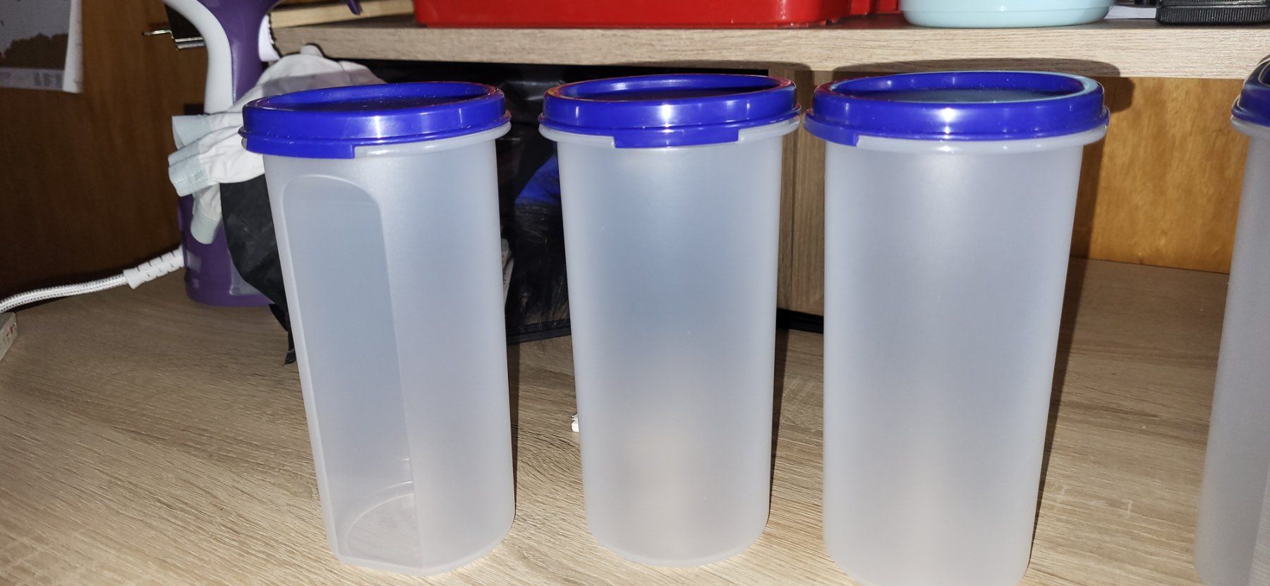 Tupperware Contenitori & Simili: Tupper Rondovision 3 x 650 ml – Nuovo e nell'imballaggio originale da Schweizersholz venduto da fuchs06