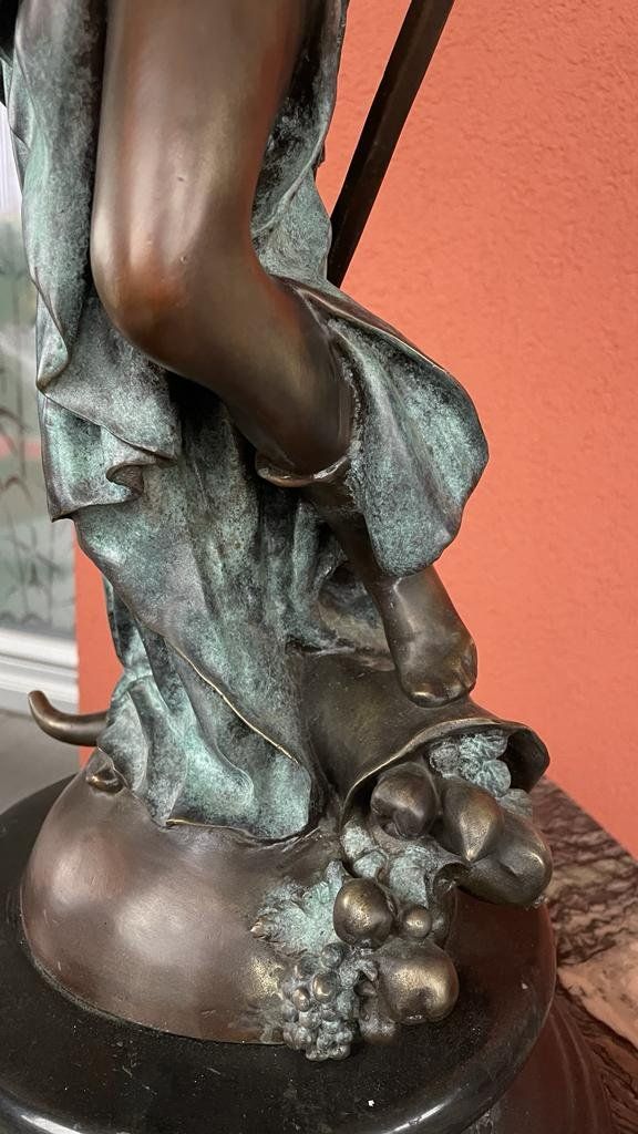 Statuette: Bronzefigur Grossbronze ca.28kg "Friedensengel" Felix Coutan – Nuovo (secondo la descrizione) da Lengnau BE venduto da Steinbock. 5