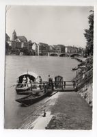 BASEL Rheinfähre mit Matthäuskirche