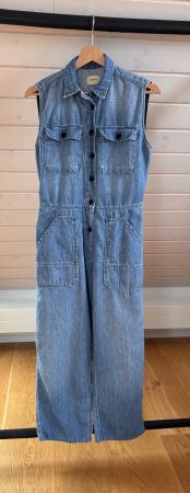 Bellerose blue denim jumpsuit, girls‘ size 14