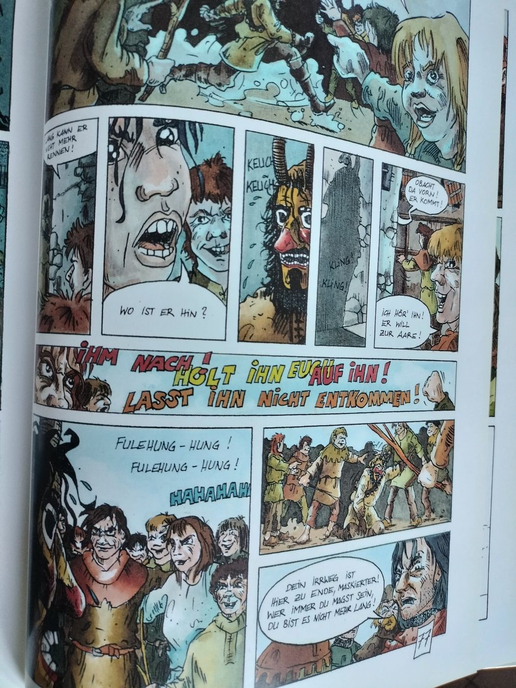 Fumetti: Schweizer Comic, Die Maske des Narren, Fulehung – Usato da Schwanden Sigrisw venduto da cadieux71 3