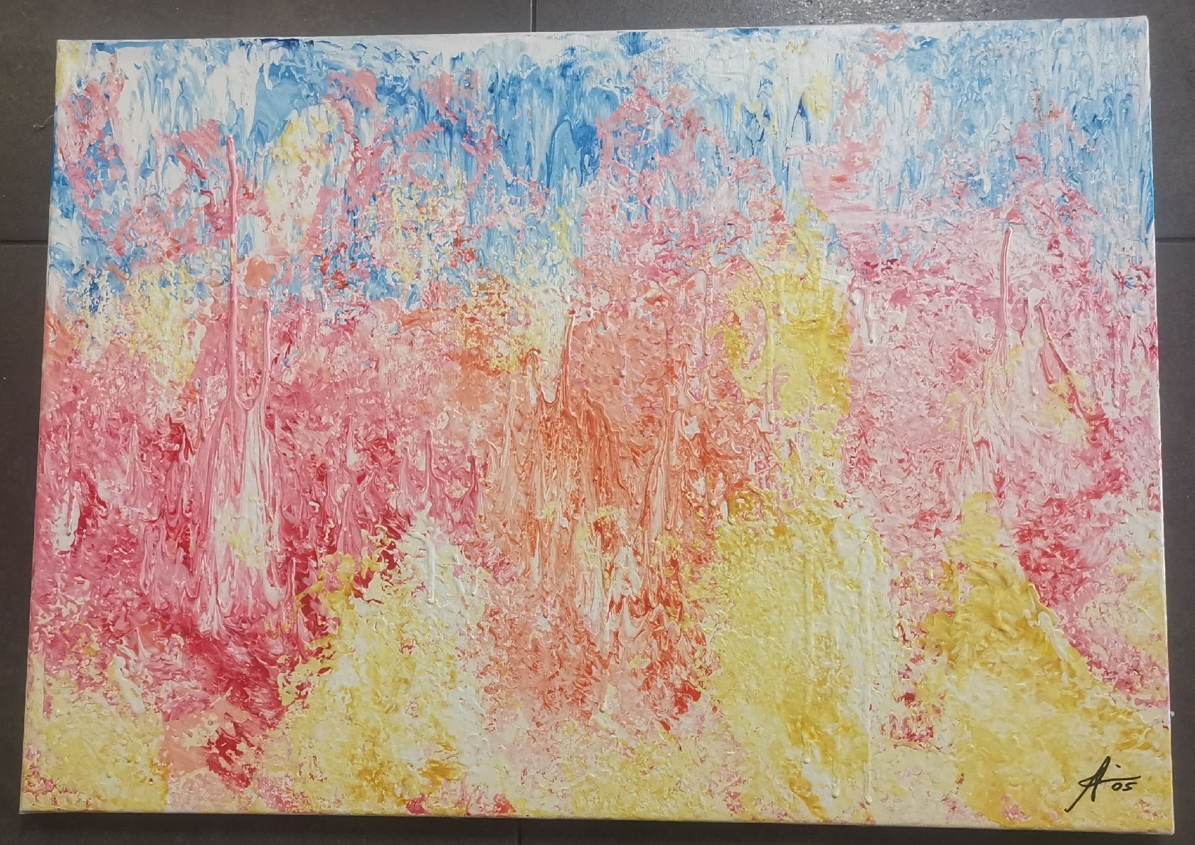 Dipinti: Kunstwerk Gemälde Bild 50 x 70cm – Usato da Küssnacht am Rigi venduto da Gold_und_mehr