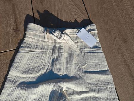 Pantalon IRO Paris Artura – Écru, Crème – Taille 36