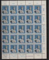Bogen 1/2 Serie 259w-261w 1944/50 Jahre Olympisches Komitee