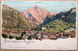 SCHLUMPF-LITHO INTERLAKEN MIT JUNGFRAU