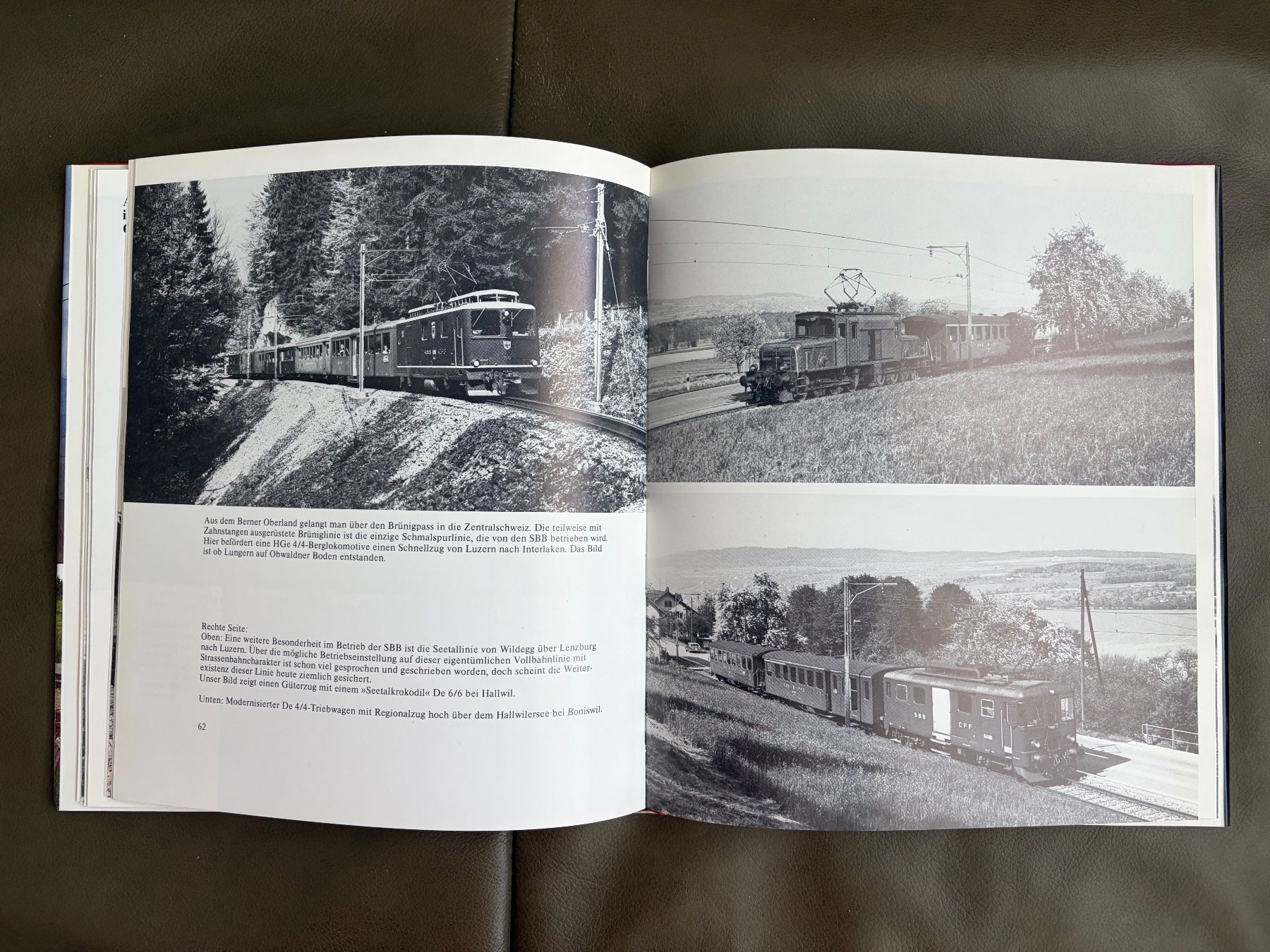 Libri: Buch Schweizer Bahnen. Schweizer Landschaften – Usato da Nunningen venduto da anclaudia 6