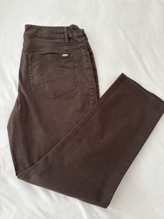 Strenesse Gabriele Strehle brown trousers, size 36 👖