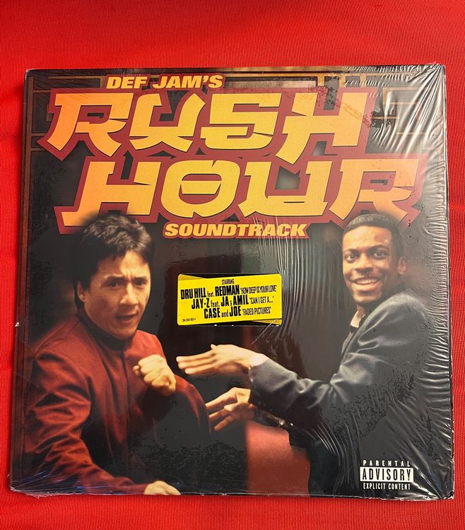 Def Jam's "Rush Hour" 2 vinyl LP Soundtrack, Jackie Chan Kaufen auf