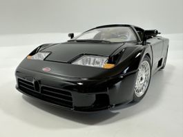 Bugatti EB110 1:18, schwarz, BBURAGO 