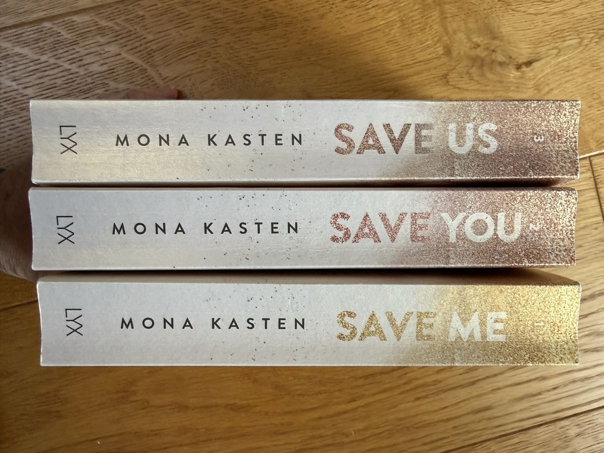 Libri: Mona Kasten Trilogie save me, save you, save us – Usato da Zürich venduto da turicum2008 1
