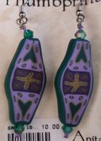 Schöne Ohrringe aus Polymer Clay, neu