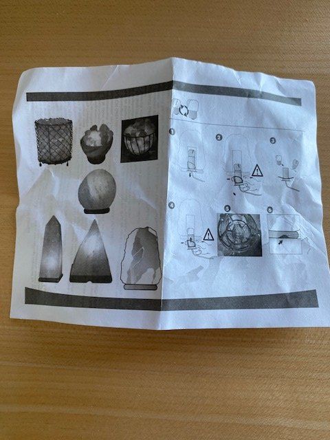 Lampade: Salzkristalllampe Himalaya – Usato da Edlibach venduto da Arnoldotto 5