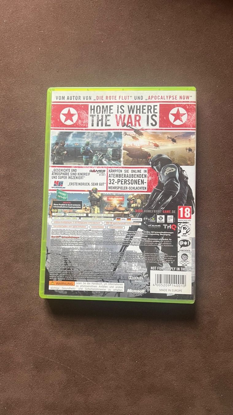 Giochi: Homefront - Xbox 360 – Usato da Schübelbach venduto da Dolly990_2 1