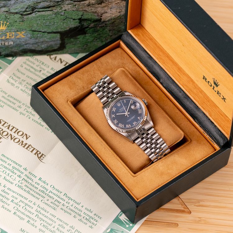 Rolex Orologi: Rolex Datejust 36 / 16234 /1990 /Full Set / Bucherer Paper – Usato da Luzern venduto da PrimeSwissTime 9
