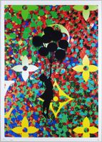 Death NYC Ltd Ed Pop Art Druck " Vuitton Banksy Balloon Girl