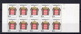 R6220  /  MONACO 1967 carnet n° 1 XX