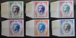Monaco Kat. 506-511 ** 1955 Kat. 25 Euro