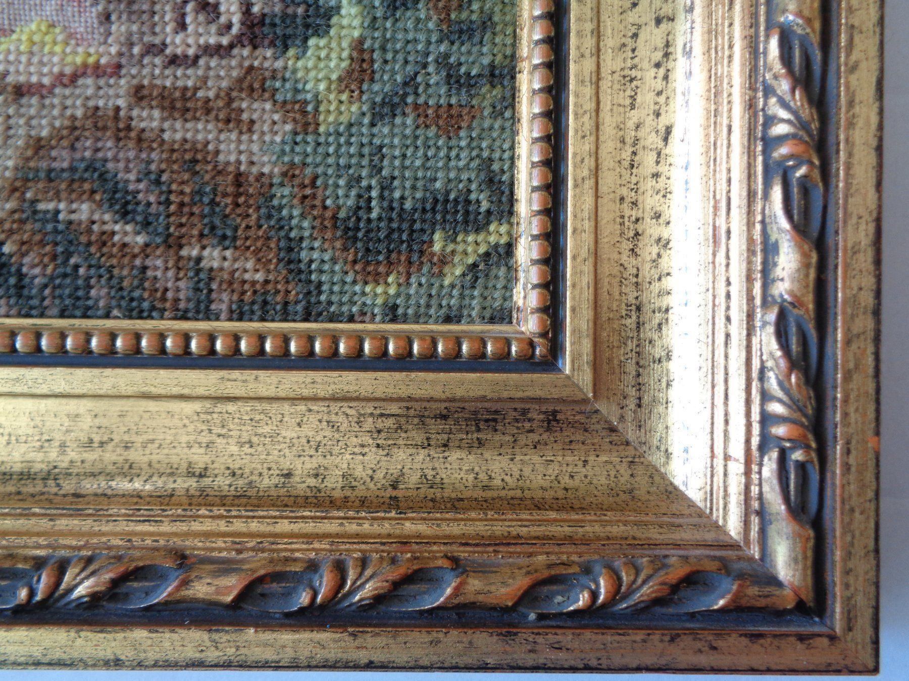 Cornici: Goldrahmen mit Gobelin – Jugendstil – Usato da Chur venduto da omonia 6
