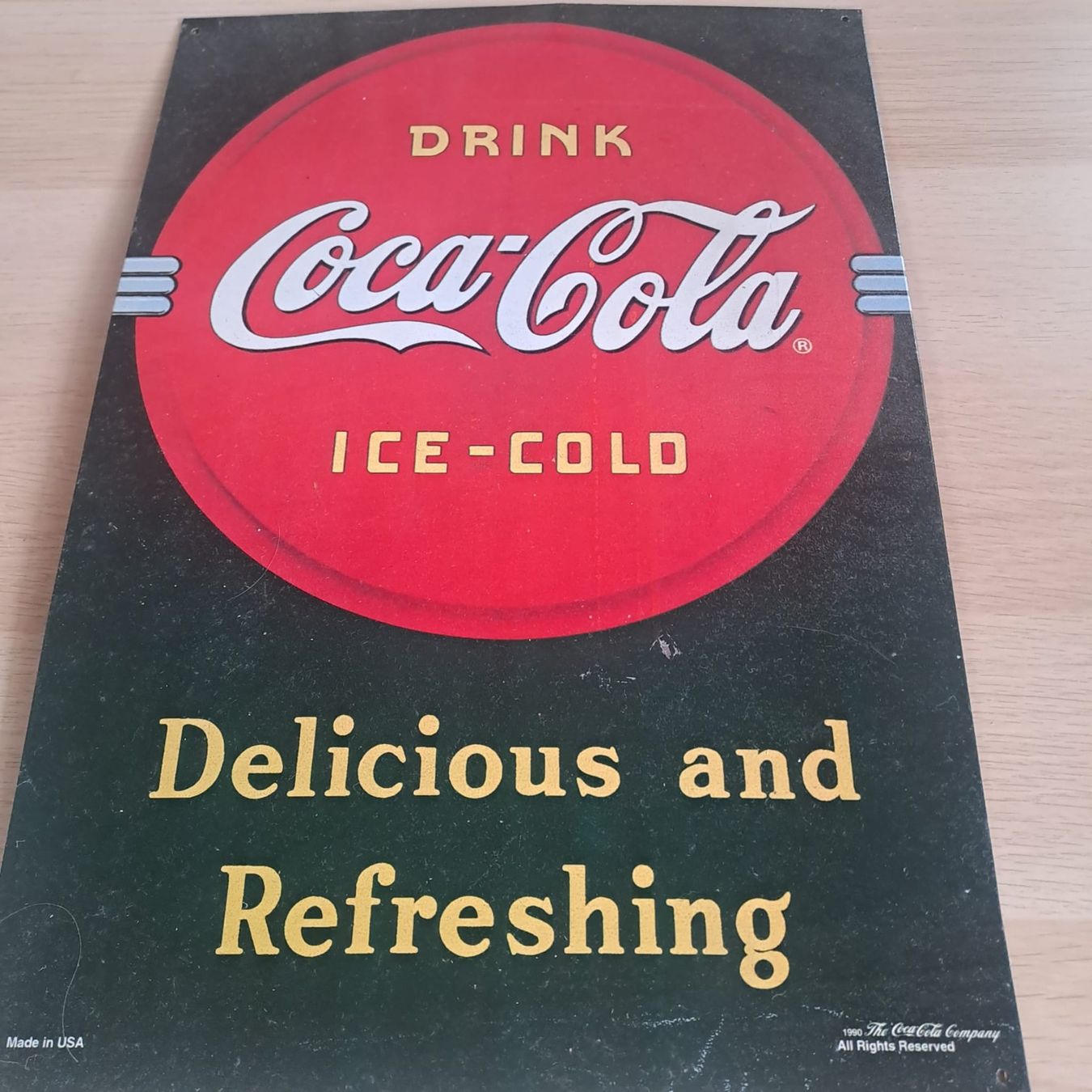 Coca-Cola Tutte le decorazioni: Coca-Cola Blechschild – Usato da vordemwald venduto da Zopf0