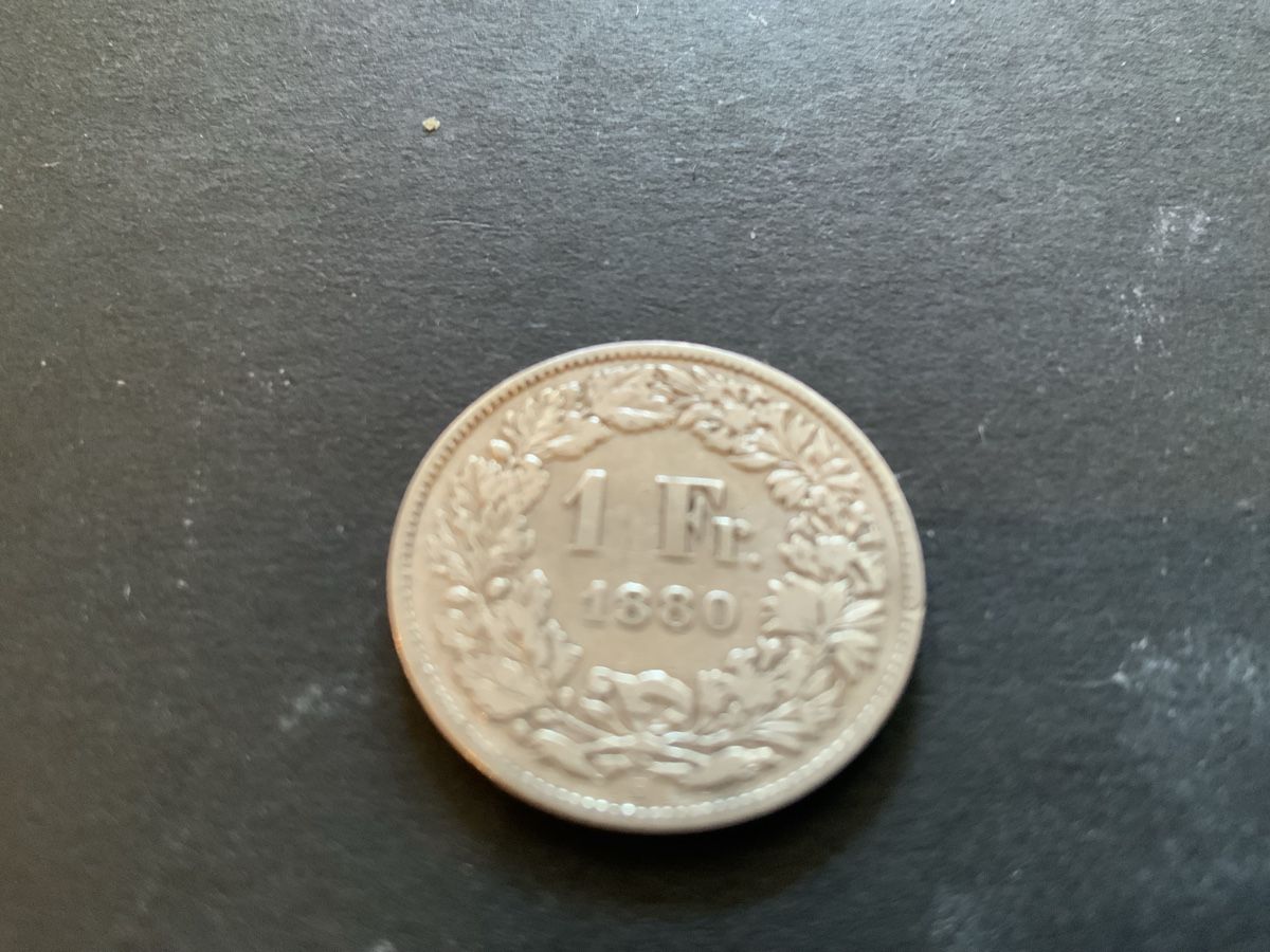 Toutes les monnaies: 1880 URALTER EINFRÄNKLER-SS – D'occasion à Beinwil am See par Ricri 1