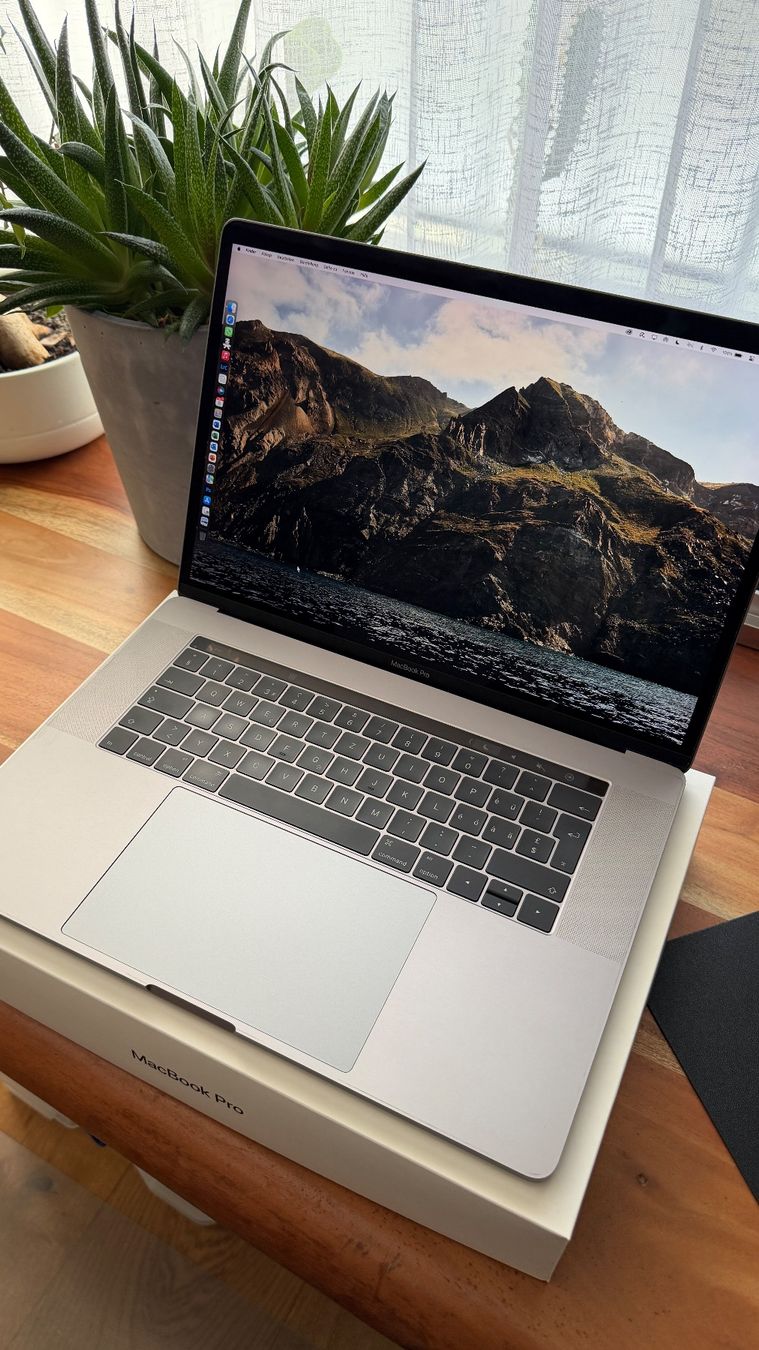 Apple Notebook: MacBook Pro 15" mit Touchbar, grau, 500GB SSD, Dezember 2016 – Usato da Domat/ Ems venduto da saren92