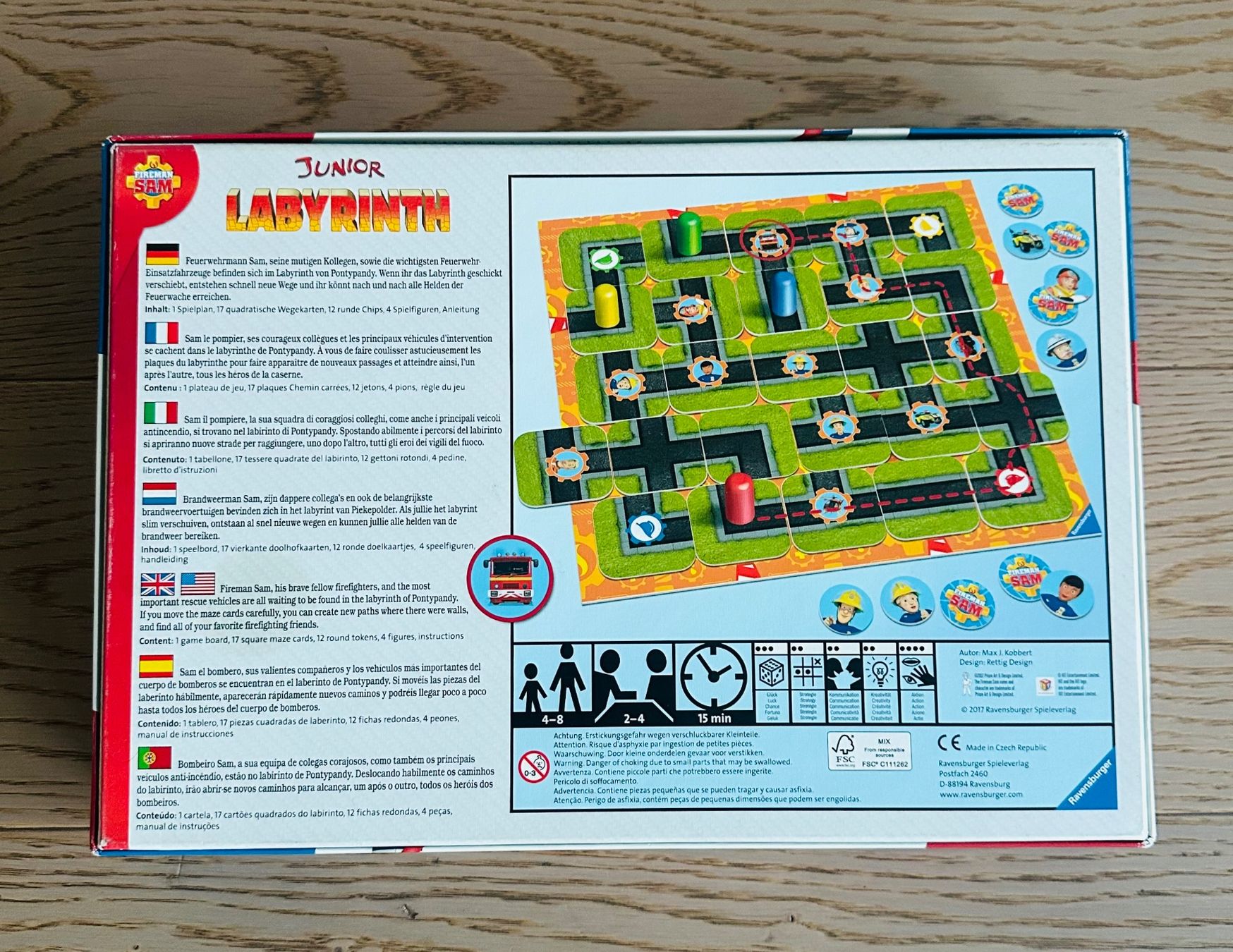Ravensburger Giochi: Feuerwehrmann Sam Labyrinth Junior - Top Zustand! – Nuovo (secondo la descrizione) da Abtwil SG venduto da sinsky_ 3
