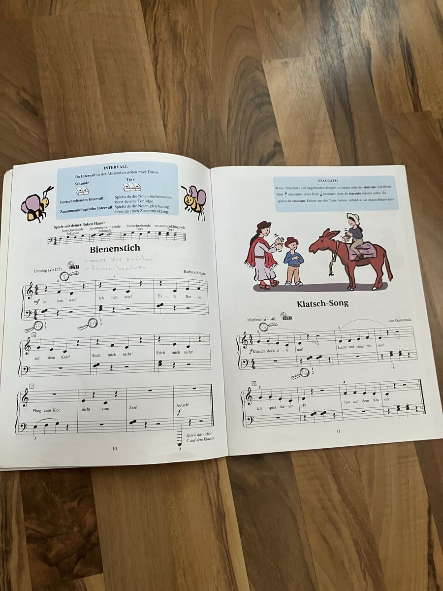Livres: Notenbuch Klavier  – D'occasion à Bözberg par Sape9192 2