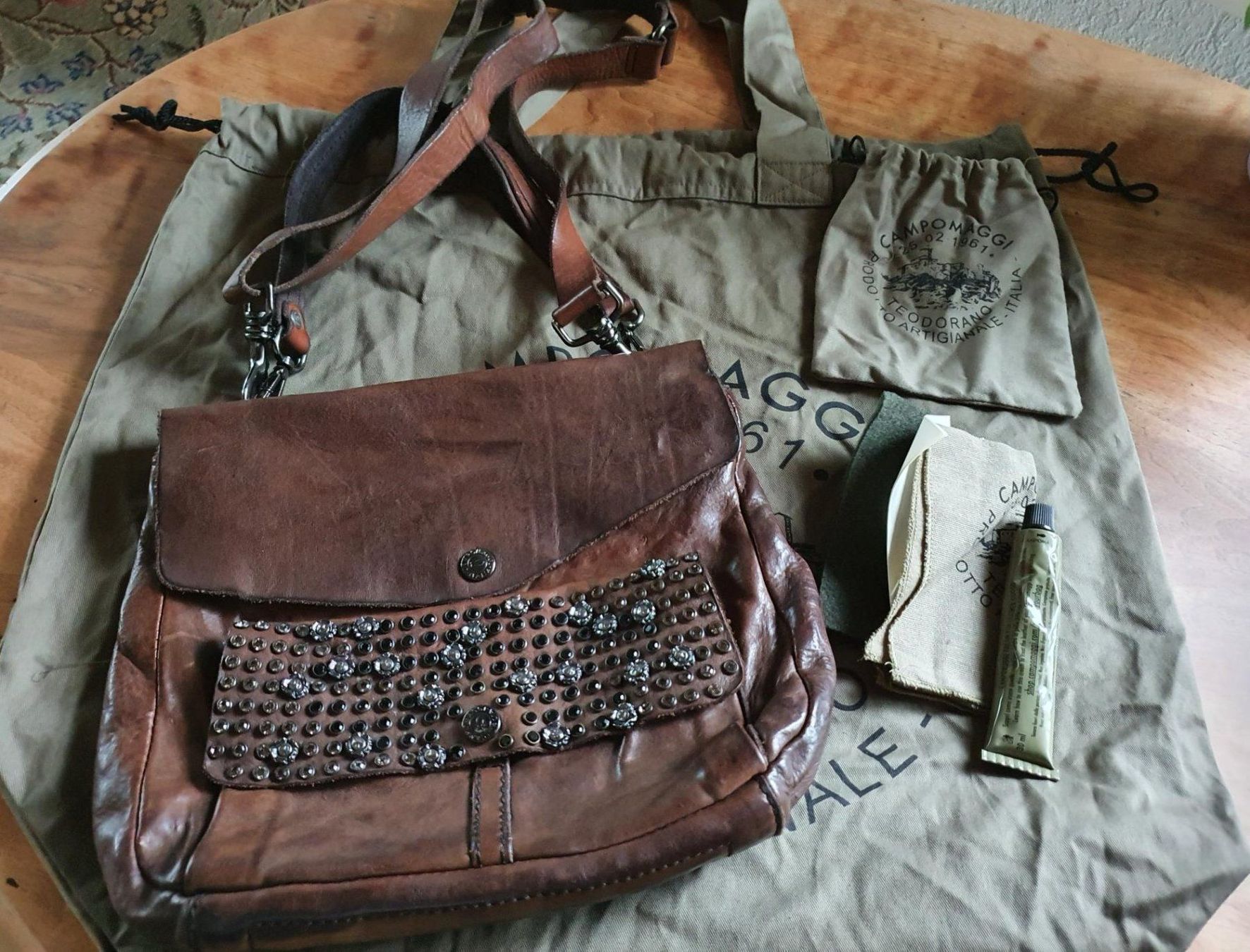Borse da donna: Neuwertige Campomaggi Tasche "rehbraun" – Usato da Stüsslingen venduto da pati-king