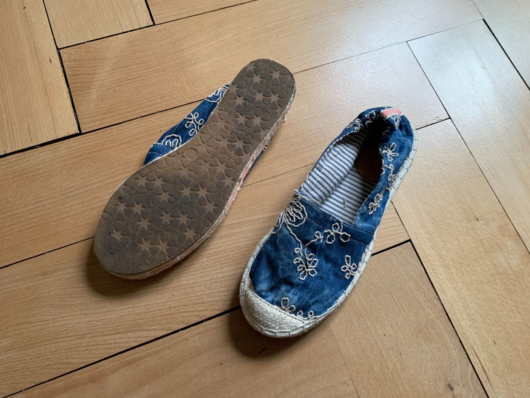 Damenschuhe: LIMELIGHT - Boho Espardilles blau 39 – Gebraucht aus Zürich von Diazaio 1