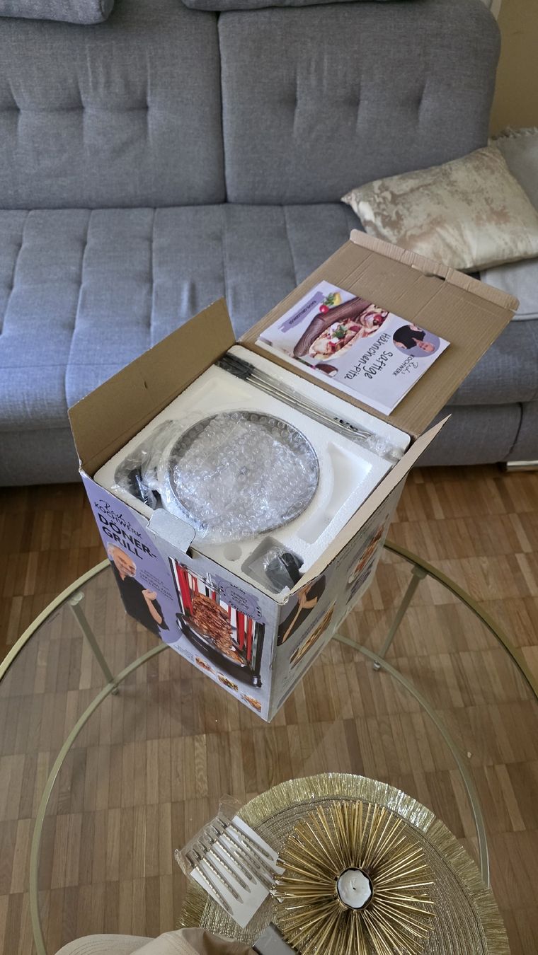 Griglie: Brand neuer Döner Grill  – Nuovo e nell'imballaggio originale da Winterthur venduto da Paris-Casanova 2