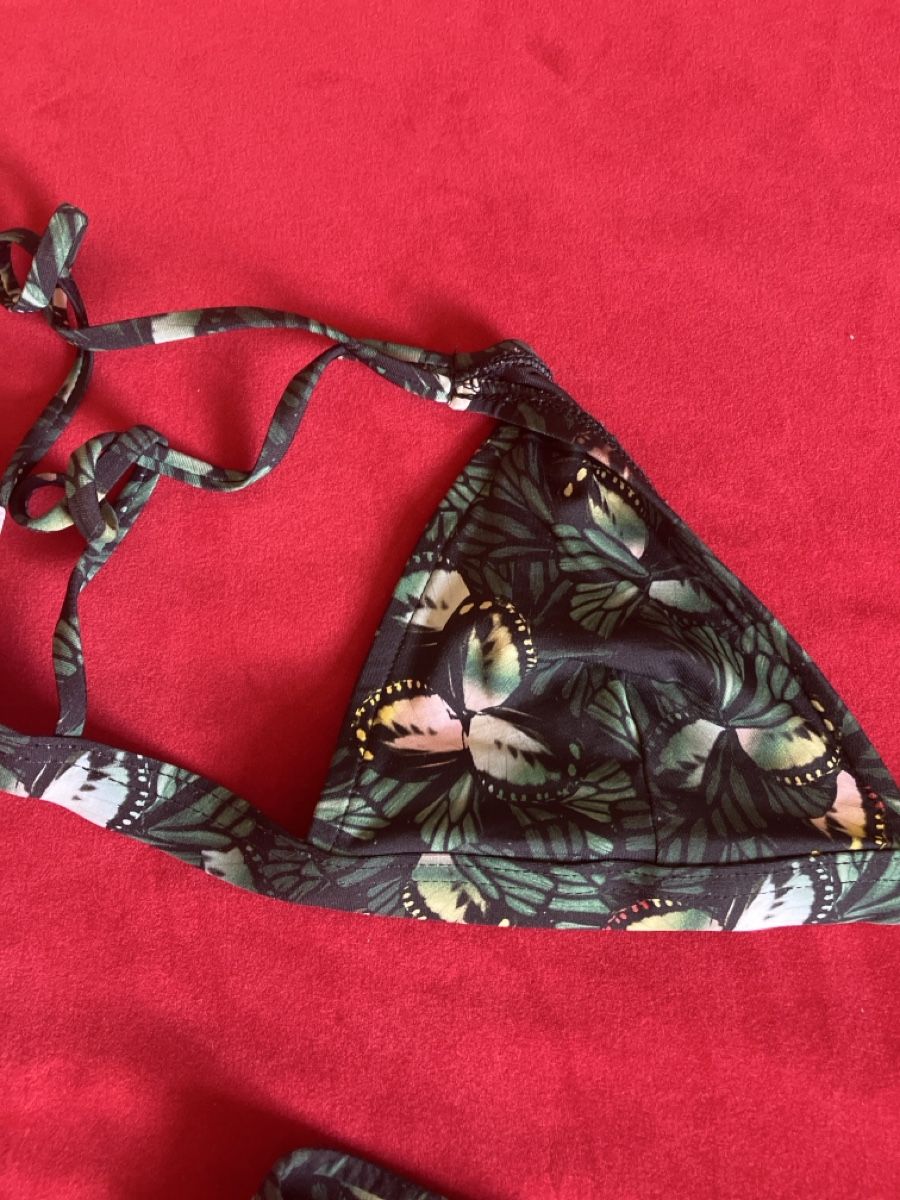 Costumi da bagno & Bikini: Bikini Schmetterling Muster dunkel Grösse S neu – Usato da Muralto venduto da jac_hkz5 2