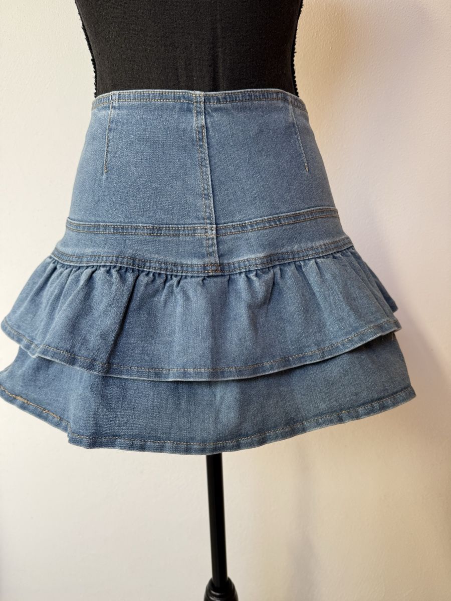 Röcke: Boho Jeans Hosenrock – Neu (gemäss Beschreibung) aus Sigriswil von ck56 1