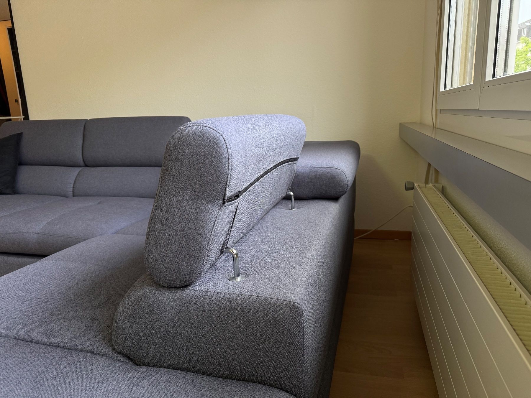 Sofas: Hom´in Ecksofa FABIO, Schlafsofa, blau – Gebraucht aus St. Gallen von cedisells 2