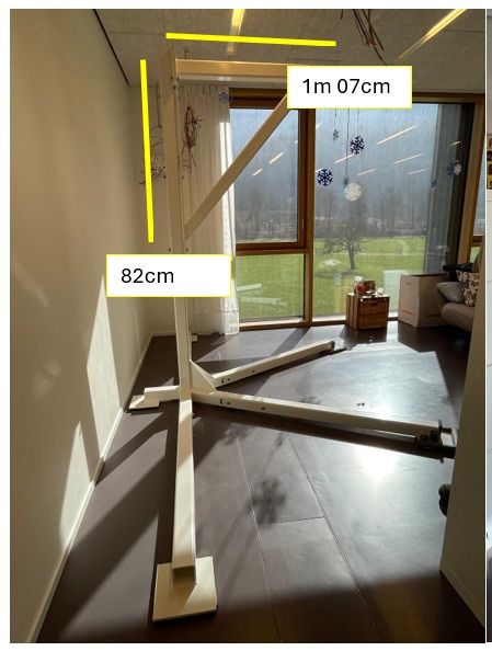 Altro in Decorazioni & Accessori: Schaukelgestell Metall, sehr stabil – Usato da Altdorf UR venduto da Zwei_m 1