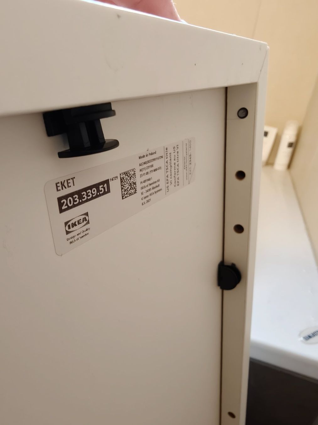 Ikea Cassettiere: Ikea EKET Schrank weiss – Usato da Luzern venduto da schuhparadies159 6