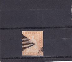 Sitzende Helvetia, 1854-55, Nr. 25B