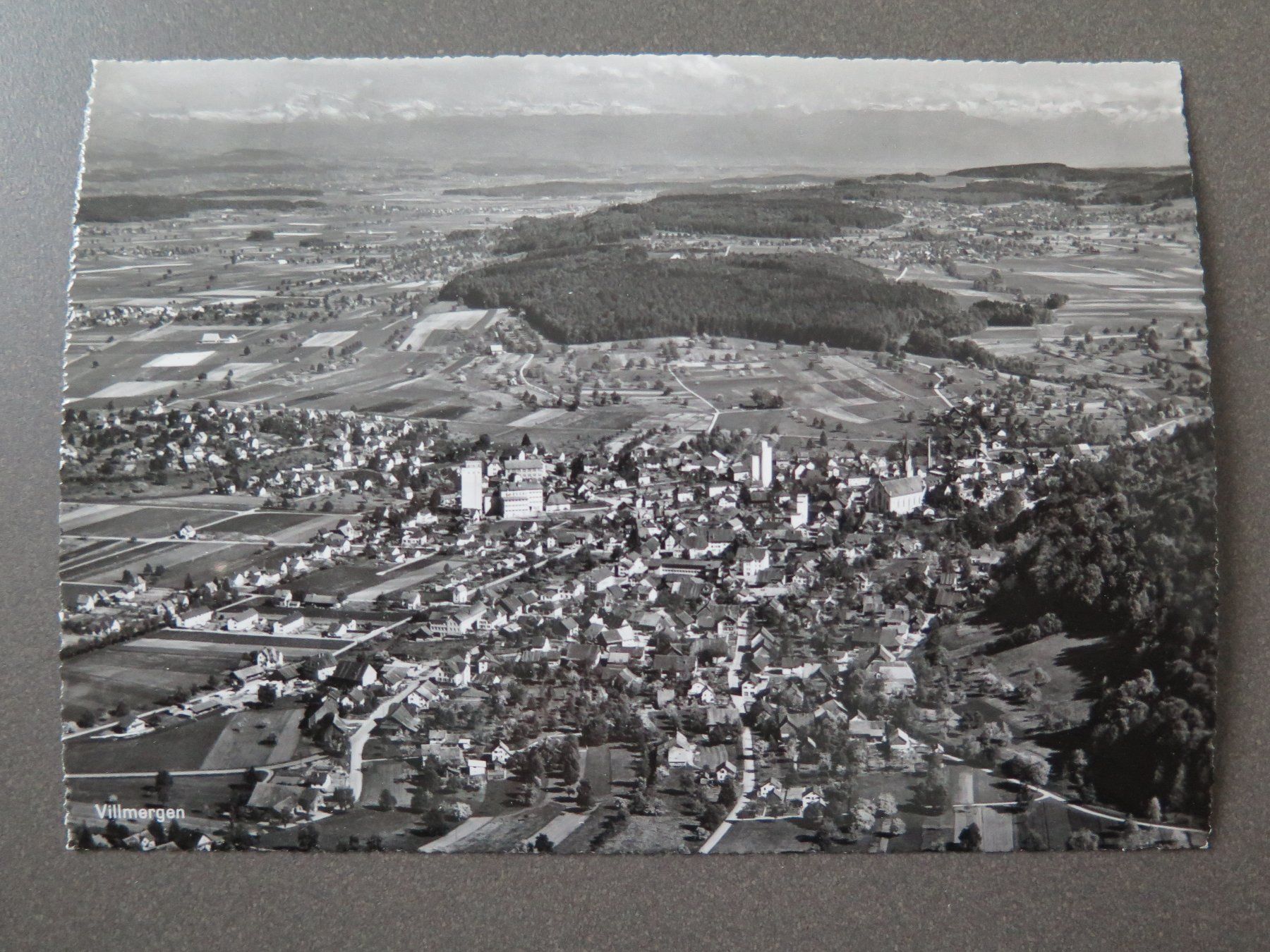 Cartoline postali: VILLMERGEN - FLUGAUFNAHME – Usato da Wittenbach venduto da lipasal