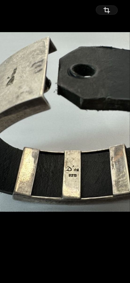 Armbänder & -reifen: Silber Lederarmband Vintage – Gebraucht aus Riet (Neftenbach) von alpepone 2