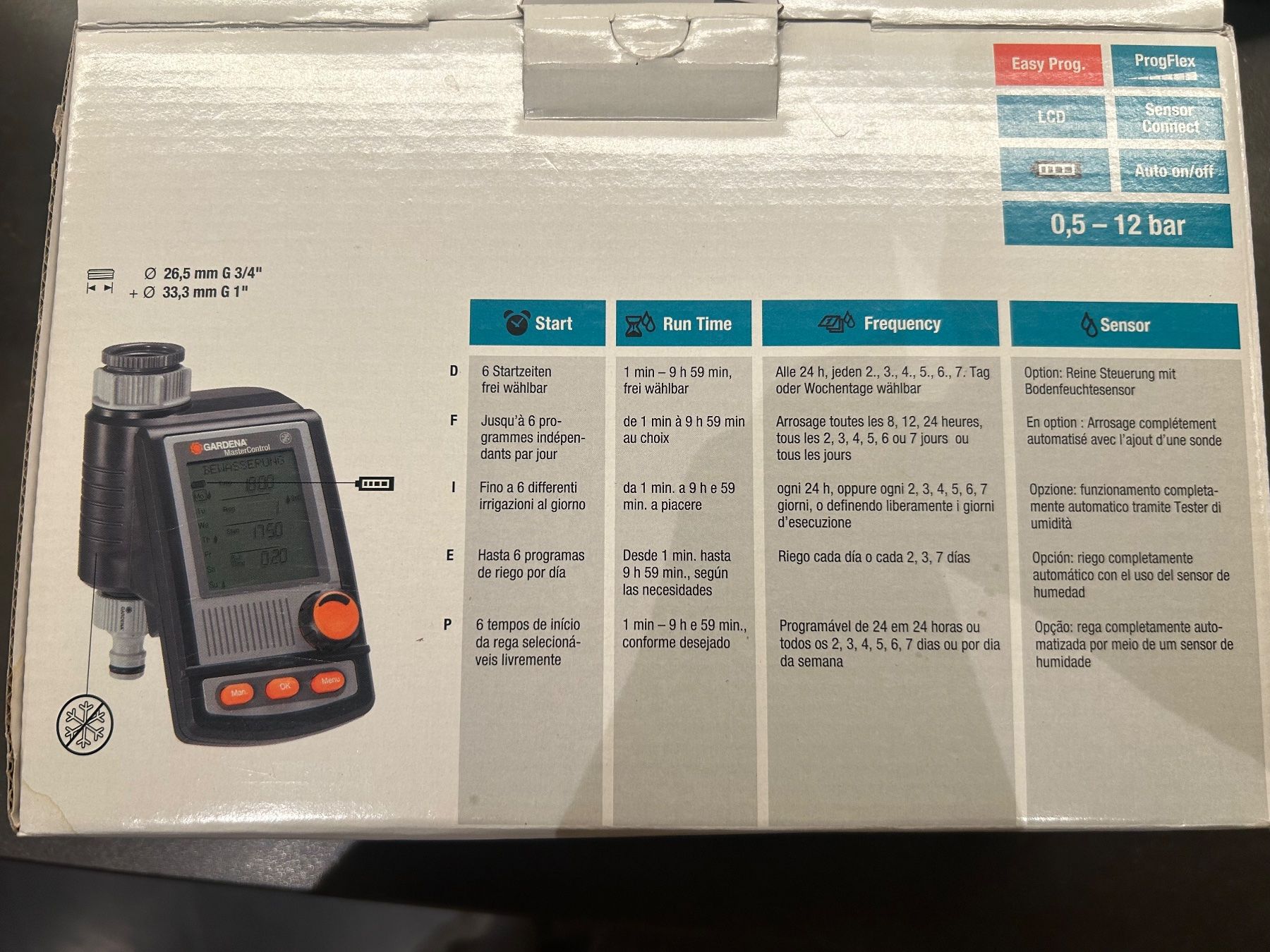 Steuerung: Gardena Bewässerungscomputer, neu – Neu und originalverpackt aus Glattpark(Opfikon) von Cmbe 2