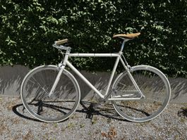 Stadtrad Weiss Singlespeed Velo, Sommerfahrten & Pendeln, to