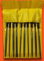 Set de 10 limes pour métaux, bois - Lime, Schlüsselfeilen