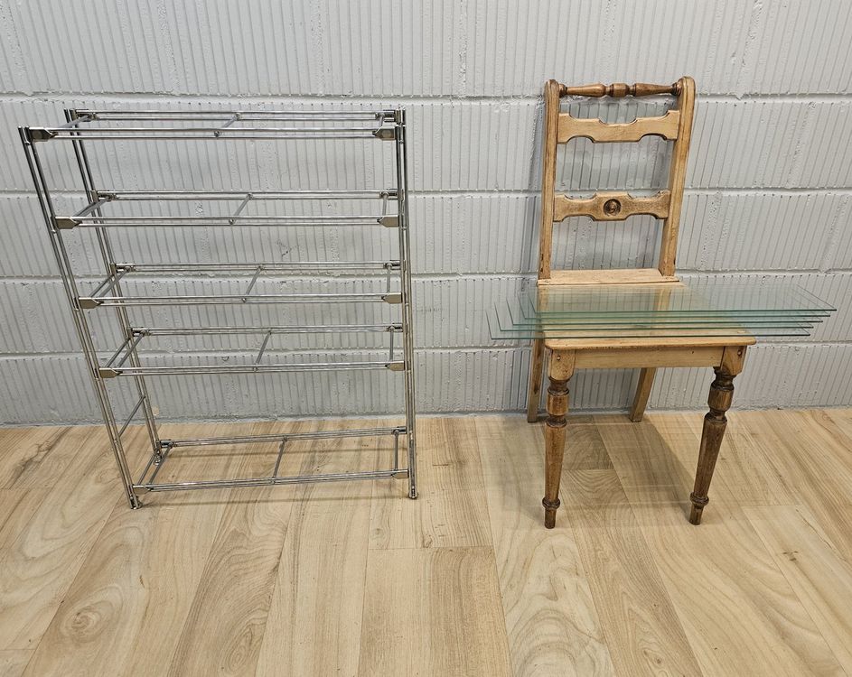 BALTON Chrom Regal Module. Sideboard Gitterregal-Glas Möbel | Kaufen ...