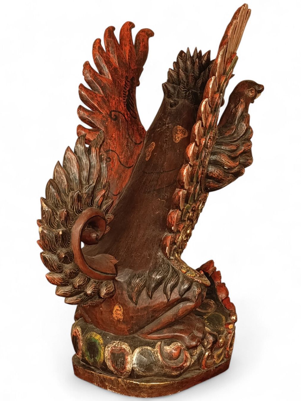 Skulpturen & Statuen: Riesige balinesische Tempel Figur - Drachen / 102 cm – Gebraucht aus Hochfelden von Relict 4