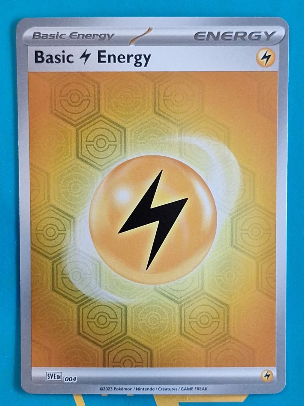 Pokémon Carte collezionabili: Basic Lightning Energy - Reverse Holo - Scarlet Violet #2.9 – Usato da Altstätten SG venduto da GGsGameshop