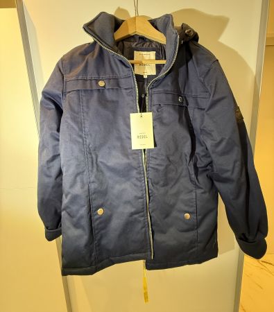 REBEL Jacke,Navy blue, Size : S Herren, neuwertig/ungetragen