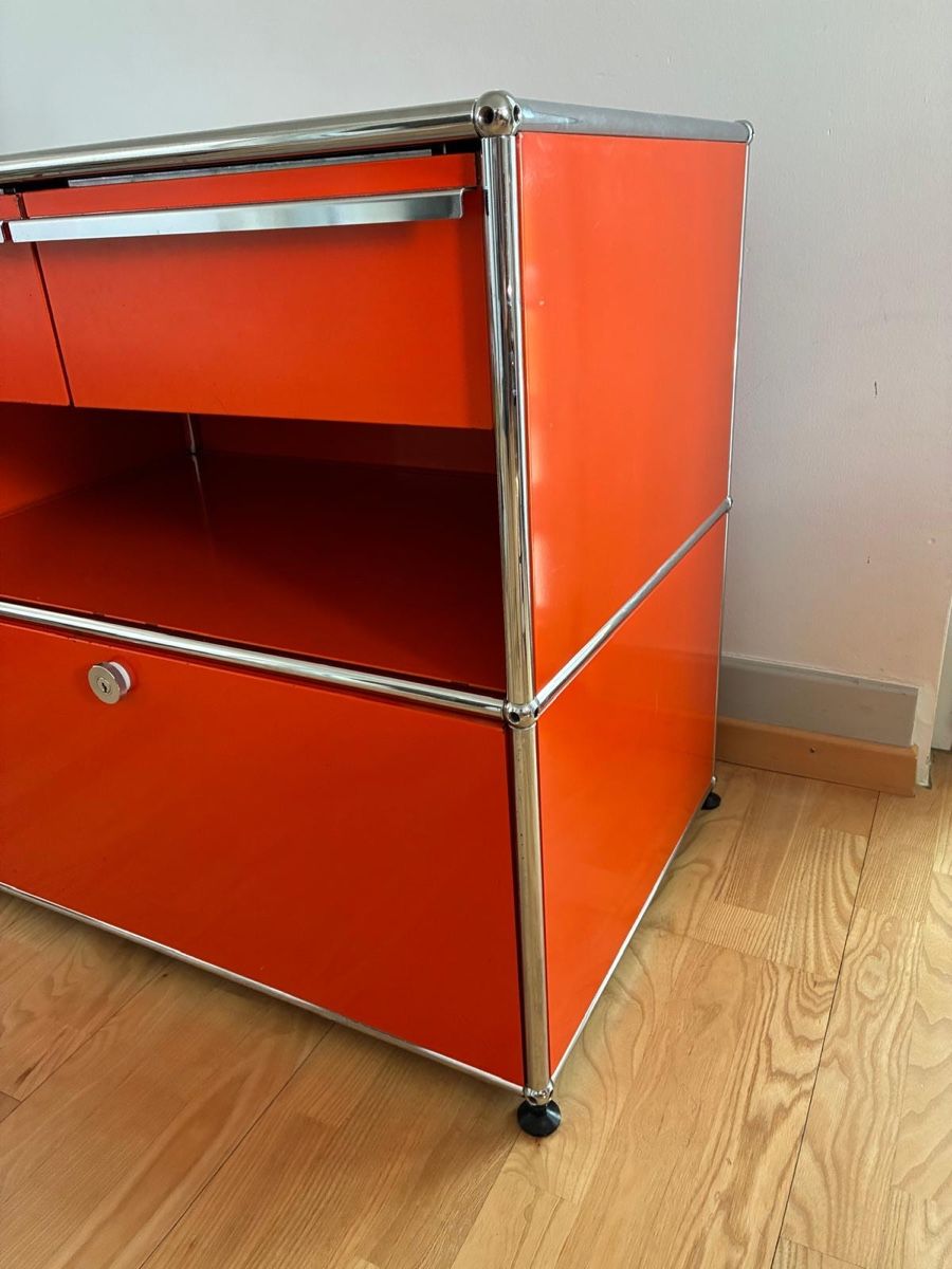 USM Cassettiere: USM Korpus /Sideboard / Kommode orange – Usato da Olten venduto da Chrix_k 2
